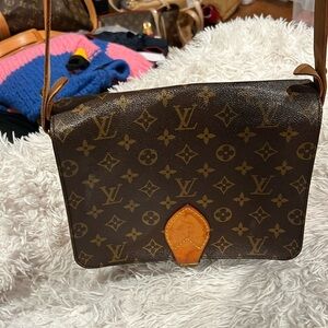 Louis Vuitton Crossbody Mono Cartouchiere PM
